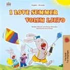 Shelley Admont, Kidkiddos Books, Danny Shmuilov - I Love Summer (English Croatian Bilingual Children's Book)