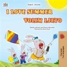 Shelley Admont, Kidkiddos Books, Danny Shmuilov - I Love Summer (English Croatian Bilingual Children's Book)