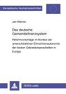 Jan Werner - Das deutsche Gemeindefinanzsystem