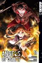 Kudan Naduka, Makoto Sanada, Elena Müller - Angels of Death 11
