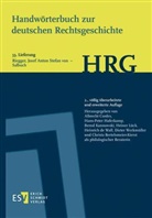 Albrecht Cordes, Hans-Peter Haferkamp, Bernd Kannowski, Heiner Lück, Heinrich de Wall, Dieter Werkmüller - Handwörterbuch zur deutschen Rechtsgeschichte (HRG) - Lieferungsbezug - -  - Lieferung 33: Riegger, Josef Anton Stefan von - Salbuch