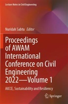 Nuridah Sabtu - Proceedings of AWAM International Conference on Civil Engineering 2022-Volume 1