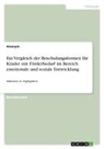 Anonym, Anonymous - Ein Vergleich der Beschulungsformen für Kinder mit Förderbedarf im Bereich emotionale und soziale Entwicklung