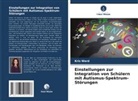 Kris Ward - Einstellungen zur Integration von Schülern mit Autismus-Spektrum-Störungen