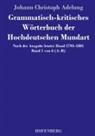Johann Christoph Adelung - Grammatisch-kritisches Wörterbuch der Hochdeutschen Mundart