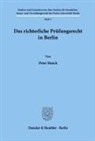 Peter Hauck - Das richterliche Prüfungsrecht in Berlin.