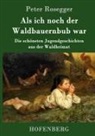 Peter Rosegger - Als ich noch der Waldbauernbub war