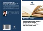 Rico Paulo G Tolentino, Rico Paulo G. Tolentino - Zusammenhänge der IKT-Integration in den Unterricht von Fächern der Sekundarstufe