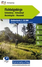 Kümmerly+Frey Outdoorkarte Deutschland 36 Fichtelgebirge 1:35.000