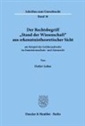 Detlev Lohse - Der Rechtsbegriff "Stand der Wissenschaft" aus erkenntnistheoretischer Sicht