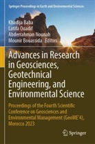 Khadija BABA, Mounir Bouassida, Abderrahman NOUNAH, Abderrahman Nounah et al, Latifa OUADIF - Advances in Research in Geosciences, Geotechnical Engineering, and Environmental Science