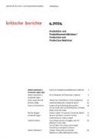 Kathrin Rottmann, Friederike Sigler - Kritische Berichte : Zeitschrift für Kunst- und Kulturwissenschaften / Jahrgang                52, Heft 4.2024