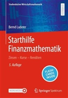 Bernd Luderer - Starthilfe Finanzmathematik, m. 1 Buch, m. 1 E-Book
