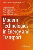Sergii Boichenko, Iryna Shkilniuk, Anna Yakovlieva, Anna Yakovlieva et al, Artur Zaporozhets - Modern Technologies in Energy and Transport