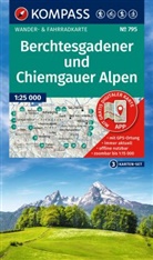 KOMPASS Wanderkarten-Set 795 Berchtesgadener und Chiemgauer Alpen (3 Karten) 1:25.000