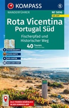 Joachim Rau - KOMPASS Wanderführer Rota Vicentina, Portugal Süd: Fischerpfad und Historischer Weg, 40 Touren mit Extra-Tourenkarte