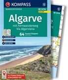 Astrid Sturm - KOMPASS Wanderführer Algarve mit Fernwanderweg Via Algarviana, 64 Touren / Etappen mit Extra-Tourenkarte
