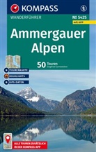 Siegfried Garnweidner - KOMPASS Wanderführer Ammergauer Alpen, 50 Touren mit Extra-Tourenkarte
