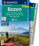 Franziska Baumann - KOMPASS Wanderführer Bozen, Sarntal, Ritten, Eppan, Kalterer See, Seiser Alm, Rosengarten, 55 Touren mit Extra-Tourenkarte