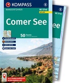 Franziska Baumann - KOMPASS Wanderführer Comer See, 50 Touren mit Extra-Tourenkarte