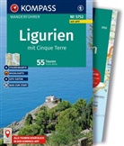 Franz Wille - KOMPASS Wanderführer Ligurien mit Cinque Terre, 50 Touren mit Extra-Tourenkarte