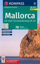 Wolfgang Heitzmann - KOMPASS Wanderführer Mallorca, 78 Touren mit Extra-Tourenkarte