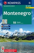 Katharina Nemec - KOMPASS Wanderführer Montenegro, 55 Touren mit Extra-Tourenkarte