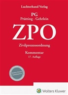 Prof Dr Hanns Prütting, Dr Markus Gehrlein, Markus Gehrlein, Prof. Dr. Markus Gehrlein, Hanns Prütting, Prof. Dr. Hanns Prütting - ZPO - Kommentar