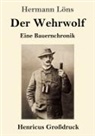 Hermann Löns - Der Wehrwolf (Großdruck)