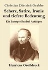 Christian Dietrich Grabbe - Scherz, Satire, Ironie und tiefere Bedeutung (Großdruck)