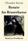 Theodor Storm - Renate / Im Brauerhause (Großdruck)