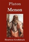 Platon - Menon (Großdruck)