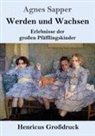 Agnes Sapper - Werden und Wachsen (Großdruck)