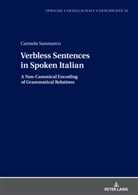 Carmela Sammarco, Margarita Borreguero - Verbless Sentences in Spoken Italian