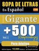 Delta Classics - SOPA DE LETRAS EN ESPAÑOL FORMATO GIGANTE