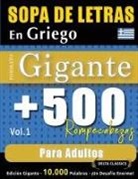 Delta Classics - SOPA DE LETRAS EN GRIEGO FORMATO GIGANTE