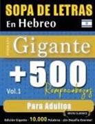 Delta Classics - SOPA DE LETRAS EN HEBREO FORMATO GIGANTE