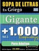 Delta Classics - SOPA DE LETRAS EN GRIEGO FORMATO GIGANTE