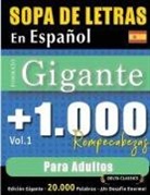Delta Classics - SOPA DE LETRAS EN ESPAÑOL FORMATO GIGANTE