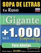 Delta Classics - SOPA DE LETRAS EN RUSO FORMATO GIGANTE