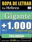 Delta Classics - SOPA DE LETRAS EN HEBREO FORMATO GIGANTE