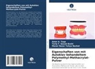 Nazar Yahya Nazh, Manar Nazar Yahya Nazhat, Amer  A. Taqa, Amer A Taqa, Amer A. Taqa, Tariq Y Qasab Bashi... - Eigenschaften von mit Autoklav behandeltem Polymethyl-Methacrylat-Pulver