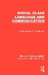 W. Brandis, W. Henderson Brandis, Henderson D. - Social Class, Language and Communication