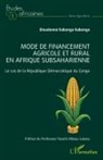 Dieudonné Kabongo Kabongo - Mode de financement agricole et rural en Afrique subsaharienne