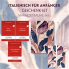 Edmondo de Amicis, Guido Gozzano, EasyOriginal Verlag, Frank, Ilya Frank, EasyOriginal Verlag - Italienisch für Anfänger Geschenkset - 3 Bücher (mit Audio-Online) + Marmorträume Schreibset Basics, m. 3 Beilage, m. 3 Buch