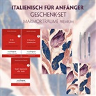 Edmondo de Amicis, Guido Gozzano, EasyOriginal Verlag, Frank, Ilya Frank, EasyOriginal Verlag - Italienisch für Anfänger Geschenkset - 3 Bücher (mit Audio-Online) + Marmorträume Schreibset Premium, m. 3 Beilage, m. 3 Buch