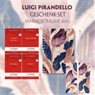 Luigi Pirandello, EasyOriginal Verlag, Frank, Ilya Frank, EasyOriginal Verlag - Luigi Pirandello Geschenkset - 4 Bücher (mit Audio-Online) + Marmorträume Schreibset Basics, m. 4 Beilage, m. 4 Buch