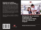 Nargiza Nusratovna Kaxorova - Recherche sur la manière d'appliquer les méthodologies TESOL dans les classes de langues