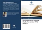 Mohammad Jalaluddin - Bedarfsanalyse von ELT-Studenten an der AMU Aligarh