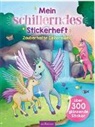 Marie Zippel - Mein schillerndes Stickerheft -  Zauberhafte Einhornwelt